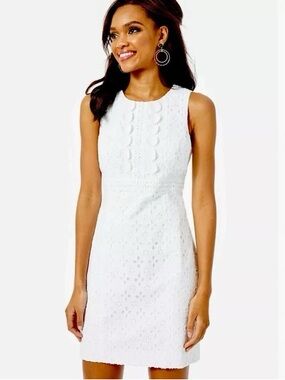 Railee Eyelet Shift Dress by Lilly Pulitzer
